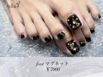 302ネイルスタジオ/footマグネット