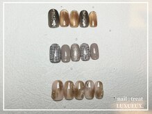 ネイルアンドアイラッシュ ルクソー ホテル日航福岡店(Nail&Eyelash LUXUEUX.)/【定額デザイン¥8800】