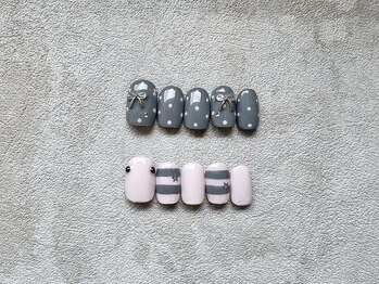 ちぐはぐネイル