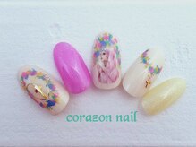 コラソンネイル(corazon nail)/選べるデザインコース★￥6900