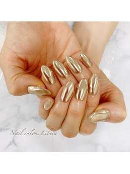 ネイルサロン リベラ(Libera)/ミラーネイル