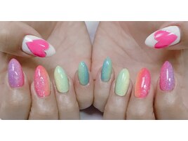 グラデーションネイル