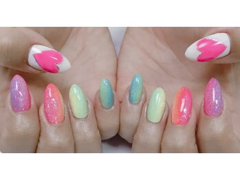 ネイルサロン ビューティーマジック 川口店/グラデーションネイル