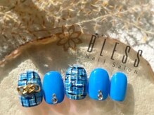 ネイルアンドアイラッシュサロン ブレス 長町南駅店(BLESS)/ついにツイードネイル登場♪