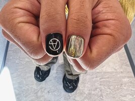 メンズアートネイル