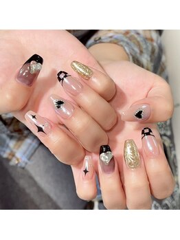 クイーンズビューティーサロン 新宿本店(Queen's beauty salon)/チップアートやり放題&つけ放題