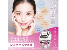 話題の最先端プラズマ◎ハリツヤのある肌&本格シミケア