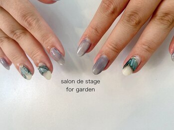 サロン ド ステージ フォー ガーデン(Salon de stage for garden)/ネイルデザイン