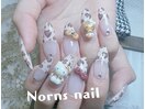 ヒョウ柄ネイル