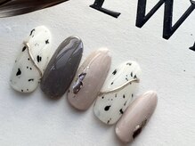 ライク(Like)/ダルメシアン ネイル