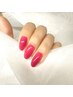 ハンドor フットワンカラー★オフ込み Hand or Foot one color gel nail