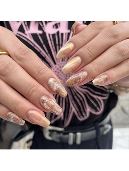 【お任せ秋ネイル】