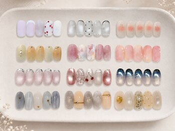 ルオントネイルトウキョウ(Luonto nail TOKYO)の写真/ショートネイルでも映えるシンプル×トレンドネイルをお得な定額で◎デザインはフォトギャラをチェック！