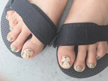 プティットスリール 西尾店(Petit Sourire)/【foot】シェルフラワー♪