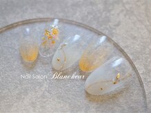 ネイルサロン ブランシュール(Nail Salon Blancheur)/ウィンターホワイトニュアンス