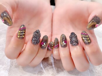 #モチーフ#LIVE用#推しネイル