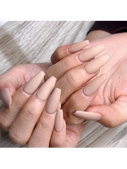 クイーンズビューティーサロン 新宿本店(Queen's beauty salon)/チップ ワンカラー マット別