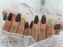 ヴリエ 小作店(VURIE)/ヒョウ柄ネイル