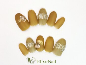エリクサーネイル 新橋(Elixir Nail)/定額b カジュアル/クーポン使用