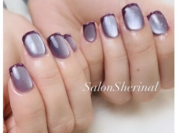 シェリナル 平岸店(Sherinal)/☆キラキラフレンチネイル☆