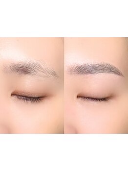 アイブロウメニューがあるサロン