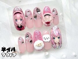 痛ネイル &nbsp;推し活 3D【池袋】