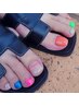【フット】フリーデザイン　¥8000