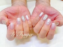 ジーフィンガー 大井町店(G Finger)/爽やかなパールホワイト&バカラ
