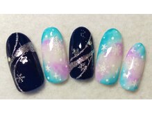 ネイルサロン 爪/秋冬ネイル