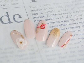 ぷっくりフラワー☆透け感