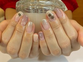 冬ネイル/大人ネイル