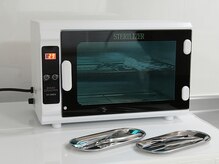 モア(MOA)/器具は都度消毒。