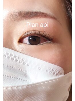 プラン アピ(plan api)/上下パリジェンヌラッシュリフト