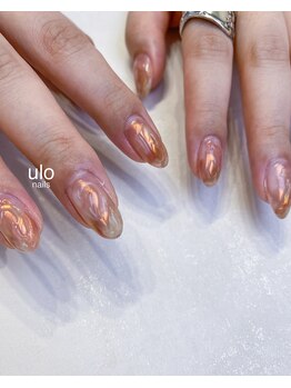 ウロネイルズ(ulo nails)/うるうる桃ネイル