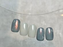 ラクネイル 浦和店(raku nail)/水滴ニュアンスネイル