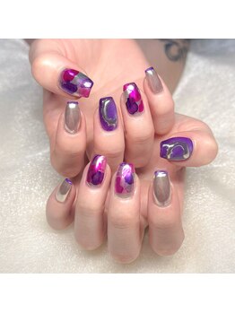 エムネイル ブランチ(Mネイル branch)/torino.__ミラー×インクnail