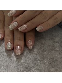 きらんきらんフラッシュネイル