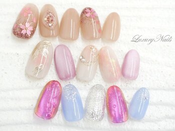 ラグジュアリーネイルズ オオミヤ(Luxury Nails Omiya)の写真/【パラジェル導入サロン】大宮駅のリピーター続出サロン★上質ネイルを提供☆高技術で綺麗な仕上がり！