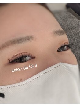 サロンドウイ(salon de OUI)/フラットラッシュ付け放題