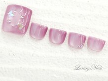 ラグジュアリーネイルズ アカバネ(Luxury Nails Akabane)/蝶々*マグネットNail