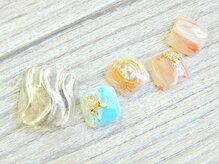 ネイルサロン ドルチェネイル 柏店(Dolce.Nail)/フットデザインコース☆足湯付き