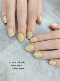 ワンカラーネイル