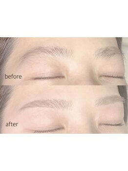 アイブロウメニューがあるサロン