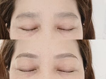 ナラ(nala.)/眉毛スタイリング毛流矯正パーマ