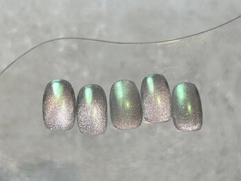 ラクネイル 浦和店(raku nail)/オーロラ×マグネット