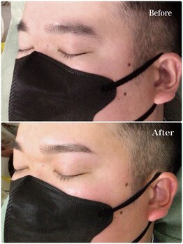 シェアキ(Chez Aki)/メンズ眉スタイリング