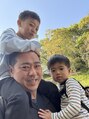 ルーツ(Roots)&nbsp;３人誕生日が近いので家族写真