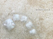 マリー ネイルズ いわきラトブ店(MARIE NAILS)/定額6,600円税込 フット 0807b