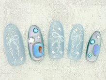ネイルエイム(Nail eim)/リボン★宝石★マグ＋パウダー