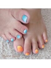 モコネイル(moco nail)/【フット】☆持ち込みデザイン☆
